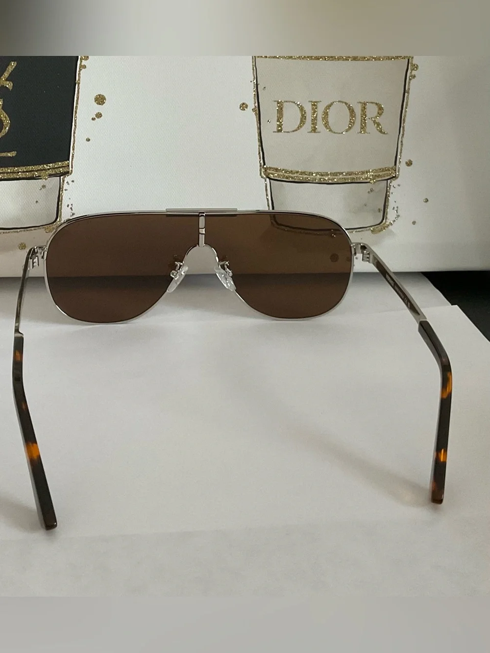 NWOT Versace Greca Flow Mask Sunglasses